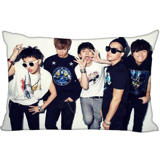 Kpop Newest Hot Custom KPOP BIGBANG Rectangular Pillowcase Home Bedroom Living Room Silk Pillowcase Two Sides Printing More Size that you'll fall in love with. At an affordable price at KPOPSHOP, We sell a variety of Hot Custom KPOP BIGBANG Rectangular Pillowcase Home Bedroom Living Room Silk Pillowcase Two Sides Printing More Size with Free Shipping.
