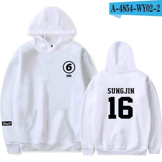 Kpop Newest Hot Day6 Hoodie white fashion Day6 Sweatshirt casual pullover Hoodies Sweatshirts korean Day 6 fans support harajuku Pullover that you'll fall in love with. At an affordable price at KPOPSHOP, We sell a variety of Hot Day6 Hoodie white fashion Day6 Sweatshirt casual pullover Hoodies Sweatshirts korean Day 6 fans support harajuku Pullover with Free Shipping.