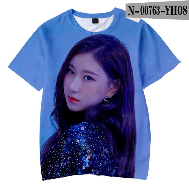 ITZY  3D  T-shirts Girl's  Kpop Kids Children - Kpopshop