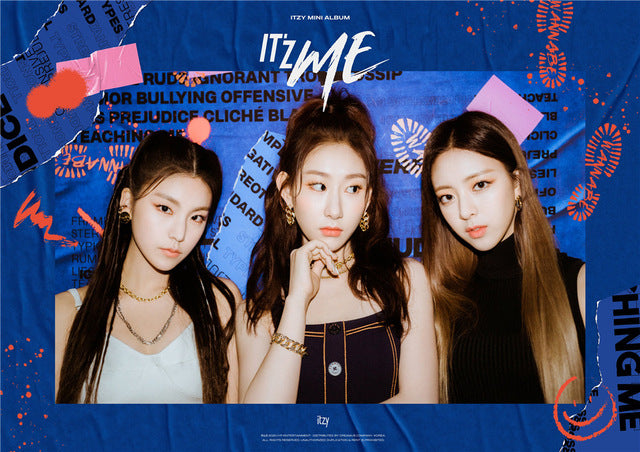 ITZY Kpop WANNABE Posters Korean Singers White Coated Paper Prints Clear Image Home Decoration wall stickers