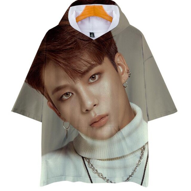 Idol Kpop ATEEZ 3D T-shirt Ulzzang Female  Tshirt - Kpopshop