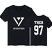 Kpop Newest K POP K-POP KPOP Seventeen T Shirt HOSHI JOSHUA WOOZI VERNON JEONGHAN Streetwear Hip Hop T-Shirt Women Tshirt Couple Clothes 4XL that you'll fall in love with. At an affordable price at KPOPSHOP, We sell a variety of K POP K-POP KPOP Seventeen T Shirt HOSHI JOSHUA WOOZI VERNON JEONGHAN Streetwear Hip Hop T-Shirt Women Tshirt Couple Clothes 4XL with Free Shipping.