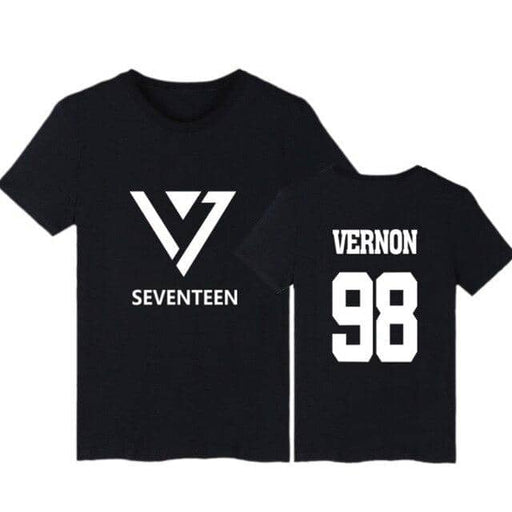 Kpop Newest K POP K-POP KPOP Seventeen T Shirt HOSHI JOSHUA WOOZI VERNON JEONGHAN Streetwear Hip Hop T-Shirt Women Tshirt Couple Clothes 4XL that you'll fall in love with. At an affordable price at KPOPSHOP, We sell a variety of K POP K-POP KPOP Seventeen T Shirt HOSHI JOSHUA WOOZI VERNON JEONGHAN Streetwear Hip Hop T-Shirt Women Tshirt Couple Clothes 4XL with Free Shipping.