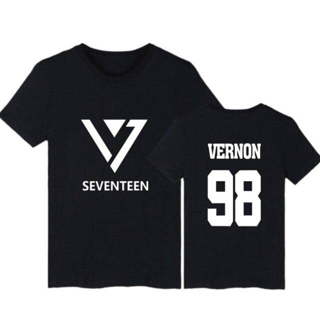 Kpop Newest K POP K-POP KPOP Seventeen T Shirt HOSHI JOSHUA WOOZI VERNON JEONGHAN Streetwear Hip Hop T-Shirt Women Tshirt Couple Clothes 4XL that you'll fall in love with. At an affordable price at KPOPSHOP, We sell a variety of K POP K-POP KPOP Seventeen T Shirt HOSHI JOSHUA WOOZI VERNON JEONGHAN Streetwear Hip Hop T-Shirt Women Tshirt Couple Clothes 4XL with Free Shipping.
