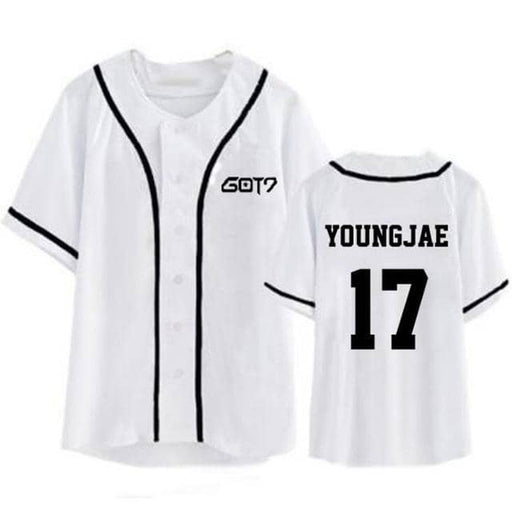 Kpop Newest K POP KPOP GOT7 Harajuku Baseball Shirt GOT 7 BAMBAM JACKSON MARK JB Short Sleeve T Shirt Male Female Tops Tumblr Clothing that you'll fall in love with. At an affordable price at KPOPSHOP, We sell a variety of K POP KPOP GOT7 Harajuku Baseball Shirt GOT 7 BAMBAM JACKSON MARK JB Short Sleeve T Shirt Male Female Tops Tumblr Clothing with Free Shipping.
