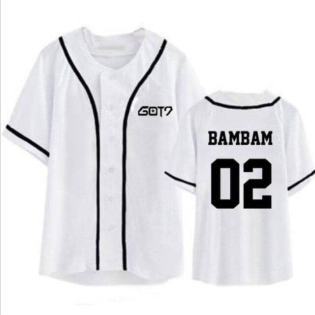 Kpop Newest K POP KPOP GOT7 Harajuku Baseball Shirt GOT 7 BAMBAM JACKSON MARK JB Short Sleeve T Shirt Male Female Tops Tumblr Clothing that you'll fall in love with. At an affordable price at KPOPSHOP, We sell a variety of K POP KPOP GOT7 Harajuku Baseball Shirt GOT 7 BAMBAM JACKSON MARK JB Short Sleeve T Shirt Male Female Tops Tumblr Clothing with Free Shipping.