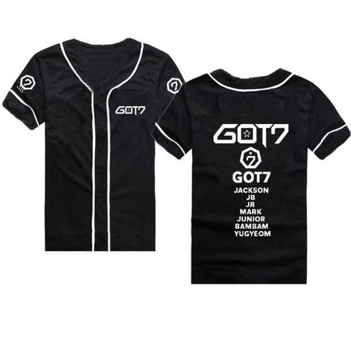 Kpop Newest K POP KPOP GOT7 Harajuku Baseball Shirt GOT 7 BAMBAM JACKSON MARK JB Short Sleeve T Shirt Male Female Tops Tumblr Clothing that you'll fall in love with. At an affordable price at KPOPSHOP, We sell a variety of K POP KPOP GOT7 Harajuku Baseball Shirt GOT 7 BAMBAM JACKSON MARK JB Short Sleeve T Shirt Male Female Tops Tumblr Clothing with Free Shipping.