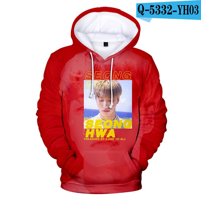 K POP KPOP K-POP ATEEZ Album 3D Printed Women/Men Hoodies Sweatshirts Korean Fashion Long Sleeve Fleece Hooded Jacket Tracksuit