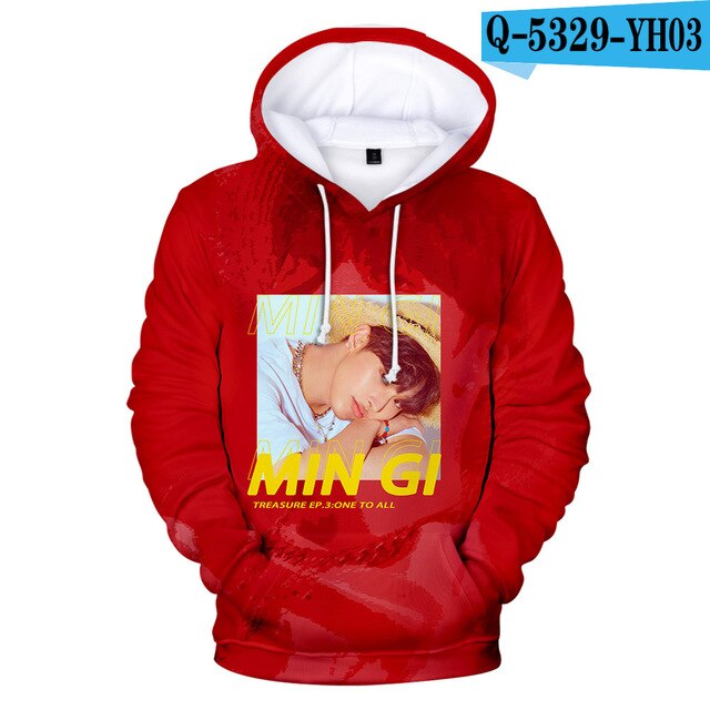 K POP KPOP K-POP ATEEZ Album 3D Printed Women/Men Hoodies Sweatshirts Korean Fashion Long Sleeve Fleece Hooded Jacket Tracksuit