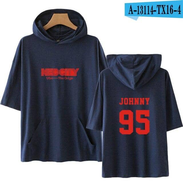 Kpop Newest K-POP KPOP NCT 127 NCT127 USA Concert Same Neo City All Member Name Printed Hooded Short Sleeve T Shirt Women/men Korean Clothes that you'll fall in love with. At an affordable price at KPOPSHOP, We sell a variety of K-POP KPOP NCT 127 NCT127 USA Concert Same Neo City All Member Name Printed Hooded Short Sleeve T Shirt Women/men Korean Clothes with Free Shipping.