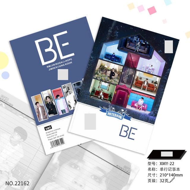 K Pop Bangtan Boys 2020 New Album Summer Members 32 Pages Notebook Copybook Diary Kpop New Album Education & Office Supplies