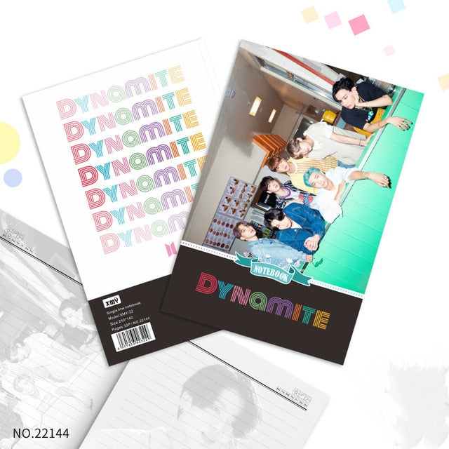 K Pop Bangtan Boys 2020 New Album Summer Members 32 Pages Notebook Copybook Diary Kpop New Album Education & Office Supplies
