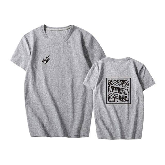 Kpop Newest K-pop Stray Kids Album <I am WHO> Concert Supporting Tshirt Stray Kids Summer Short Sleeve T-shirts Cotton Tops Fans Collection that you'll fall in love with. At an affordable price at KPOPSHOP, We sell a variety of K-pop Stray Kids Album <I am WHO> Concert Supporting Tshirt Stray Kids Summer Short Sleeve T-shirts Cotton Tops Fans Collection with Free Shipping.