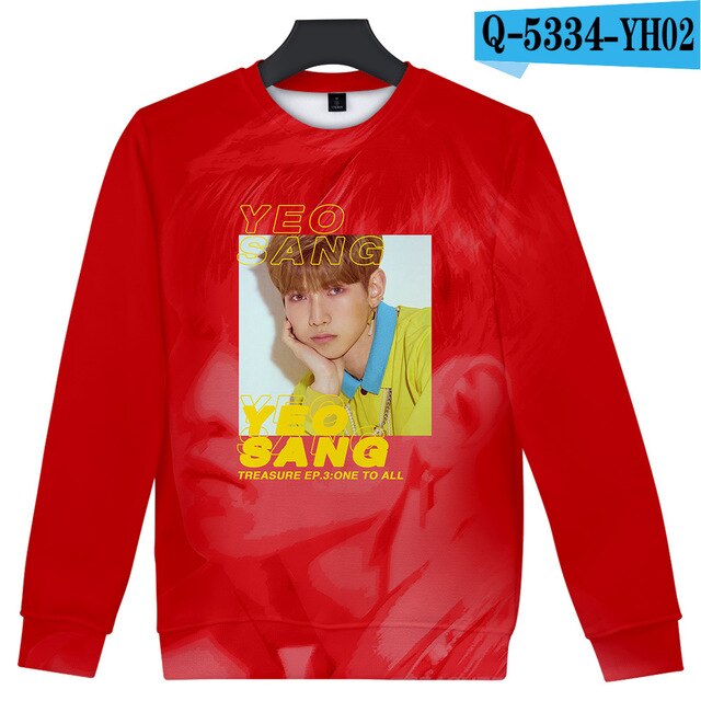 KPOP ATEEZ 3D Women/Men O-neck  Sweatshirt tshirts Trendy - Kpopshop