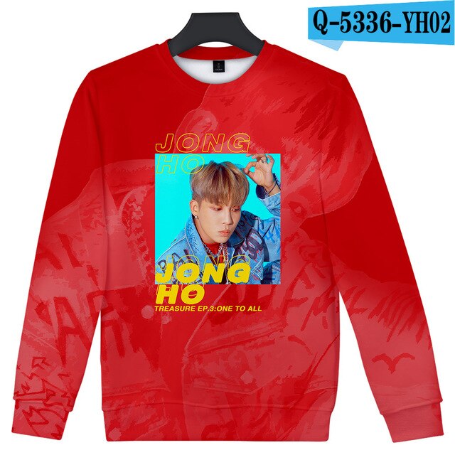 KPOP ATEEZ 3D Women/Men O-neck  Sweatshirt tshirts Trendy - Kpopshop