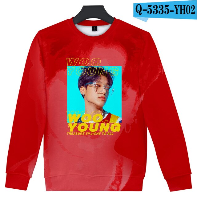 KPOP ATEEZ 3D Women/Men O-neck  Sweatshirt tshirts Trendy - Kpopshop