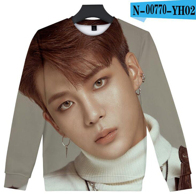 KPOP ATEEZ 3D Women/Men O-neck  Sweatshirt tshirts Trendy - Kpopshop