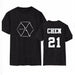Kpop Newest KPOP EXO EX'ACT Monster Sehun Baekhyun Album Shirts EXACT Cotton Clothes Tshirt T Shirt Short Sleeve Tops T-shirt DX323 that you'll fall in love with. At an affordable price at KPOPSHOP, We sell a variety of KPOP EXO EX'ACT Monster Sehun Baekhyun Album Shirts EXACT Cotton Clothes Tshirt T Shirt Short Sleeve Tops T-shirt DX323 with Free Shipping.