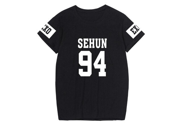 KPOP EXO T Shirt Women Short Sleeve 2020 New Style Summer Clothes Tee Shirt Femme Oversized