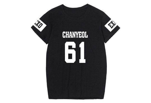 KPOP EXO T Shirt Women Short Sleeve 2020 New Style Summer Clothes Tee Shirt Femme Oversized