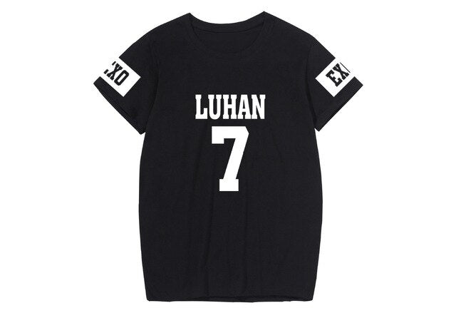 KPOP EXO T Shirt Women Short Sleeve 2020 New Style Summer Clothes Tee Shirt Femme Oversized