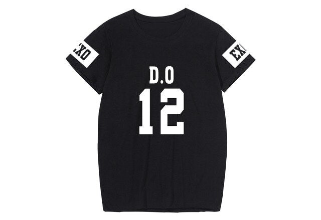 KPOP EXO T Shirt Women Short Sleeve 2020 New Style Summer Clothes Tee Shirt Femme Oversized