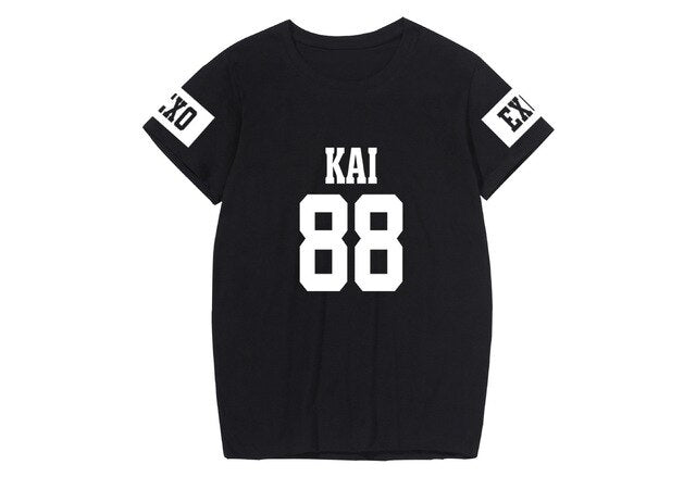 KPOP EXO T Shirt Women Short Sleeve 2020 New Style Summer Clothes Tee Shirt Femme Oversized