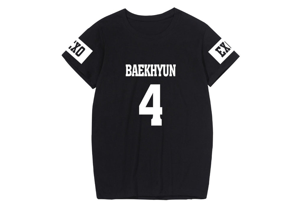 KPOP EXO T Shirt Women Short Sleeve 2020 New Style Summer Clothes Tee Shirt Femme Oversized