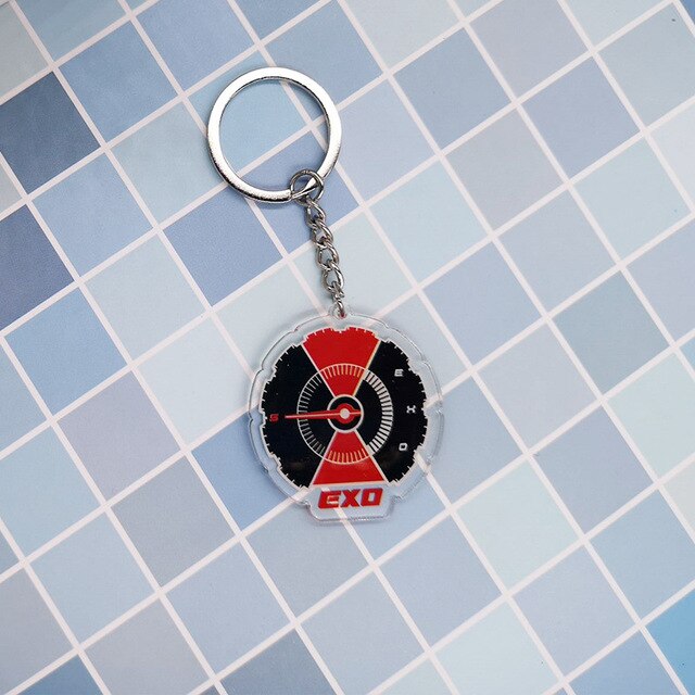KPOP EXO THE WAR XIUMIN CHEN KAI SEHUN CHANYEOL Keychain Phone Holder Pen For EXO-L EXO Accessories Fans Collection