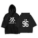 KPOP Korean MONSTA X I.M WONHO MINHYUK Loose Three Quarter Pullovers Hoode new Fans - Kpopshop
