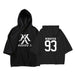 KPOP Korean MONSTA X I.M WONHO MINHYUK Loose Three Quarter Pullovers Hoode new Fans - Kpopshop