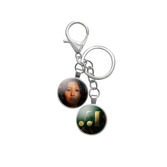 MAMAMOO New Album Travel Photo Key Chain Key Ring Solar
