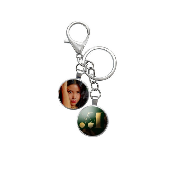 MAMAMOO New Album Travel Photo Key Chain Key Ring Solar