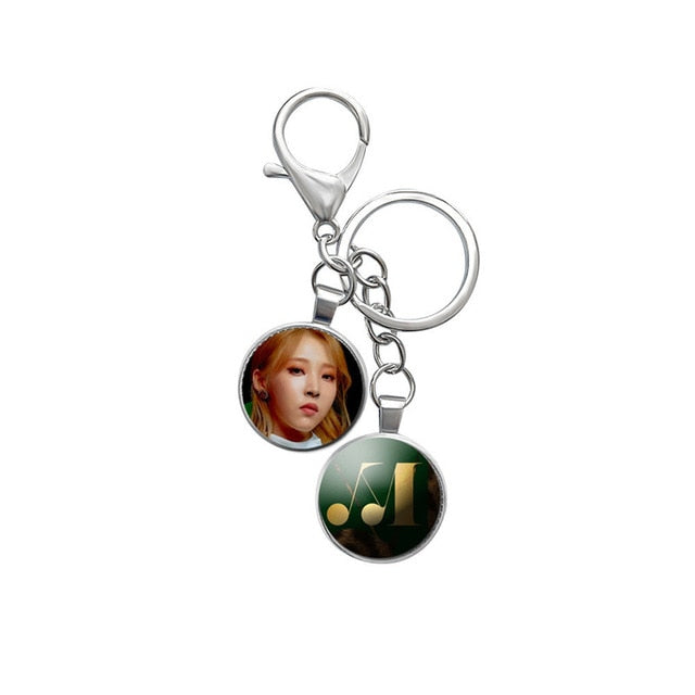 MAMAMOO New Album Travel Photo Key Chain Key Ring Solar