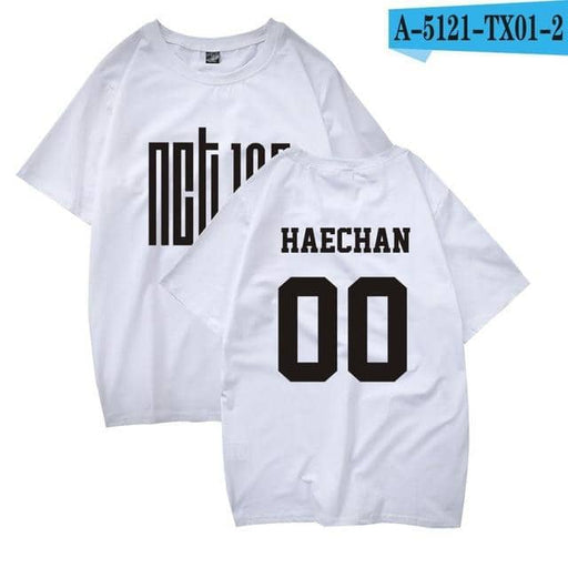 Kpop Newest KPOP NCT127 T Shirt Women Men Korean Style NCT 127 DREAM Member Name Print Cotton Short Sleeve Tee Shirt Femme Camiseta Mujer that you'll fall in love with. At an affordable price at KPOPSHOP, We sell a variety of KPOP NCT127 T Shirt Women Men Korean Style NCT 127 DREAM Member Name Print Cotton Short Sleeve Tee Shirt Femme Camiseta Mujer with Free Shipping.