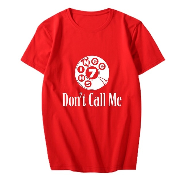 KPOP SHINee 7th Album Don't Call Me Support T-shirt K-pop SHINee Short Sleeve Tshirt Summer Loose Top Tee Fans Collection Gift