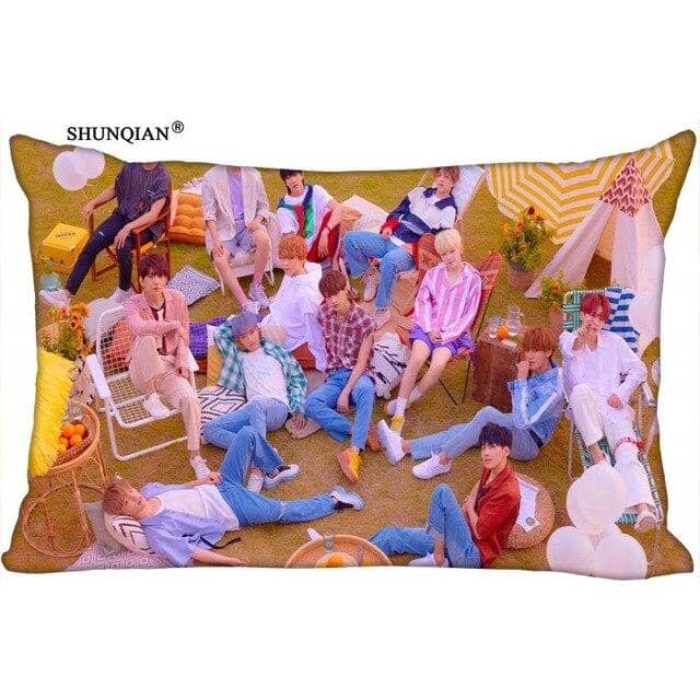 Kpop Newest KPOP Seventeen printed rectangular pillowcase Fashion Decorative two sided printing satin pillow cover Custom your image gift that you'll fall in love with. At an affordable price at KPOPSHOP, We sell a variety of KPOP Seventeen printed rectangular pillowcase Fashion Decorative two sided printing satin pillow cover Custom your image gift with Free Shipping.