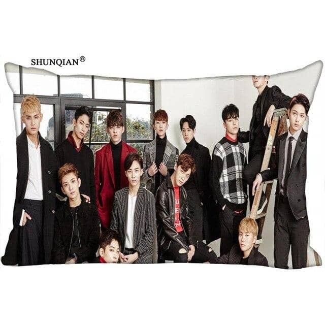Kpop Newest KPOP Seventeen printed rectangular pillowcase Fashion Decorative two sided printing satin pillow cover Custom your image gift that you'll fall in love with. At an affordable price at KPOPSHOP, We sell a variety of KPOP Seventeen printed rectangular pillowcase Fashion Decorative two sided printing satin pillow cover Custom your image gift with Free Shipping.