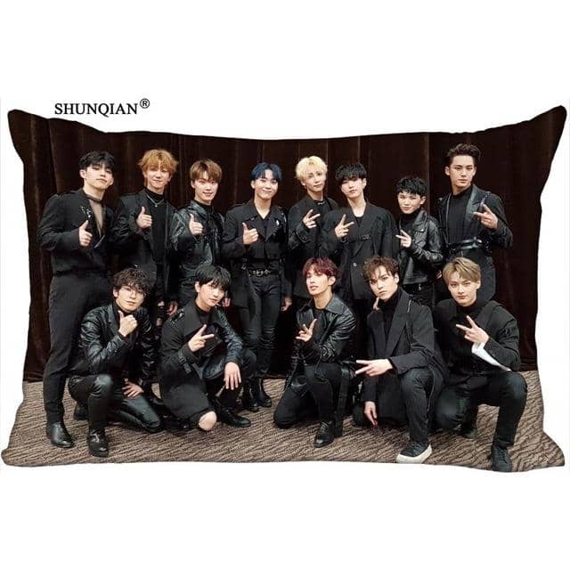 Kpop Newest KPOP Seventeen printed rectangular pillowcase Fashion Decorative two sided printing satin pillow cover Custom your image gift that you'll fall in love with. At an affordable price at KPOPSHOP, We sell a variety of KPOP Seventeen printed rectangular pillowcase Fashion Decorative two sided printing satin pillow cover Custom your image gift with Free Shipping.