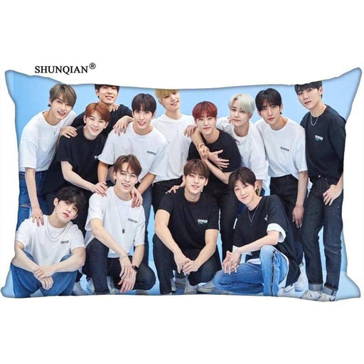 Kpop Newest KPOP Seventeen printed rectangular pillowcase Fashion Decorative two sided printing satin pillow cover Custom your image gift that you'll fall in love with. At an affordable price at KPOPSHOP, We sell a variety of KPOP Seventeen printed rectangular pillowcase Fashion Decorative two sided printing satin pillow cover Custom your image gift with Free Shipping.