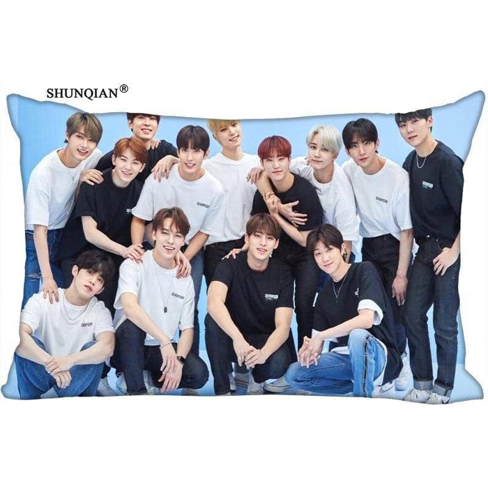 Kpop Newest KPOP Seventeen printed rectangular pillowcase Fashion Decorative two sided printing satin pillow cover Custom your image gift that you'll fall in love with. At an affordable price at KPOPSHOP, We sell a variety of KPOP Seventeen printed rectangular pillowcase Fashion Decorative two sided printing satin pillow cover Custom your image gift with Free Shipping.