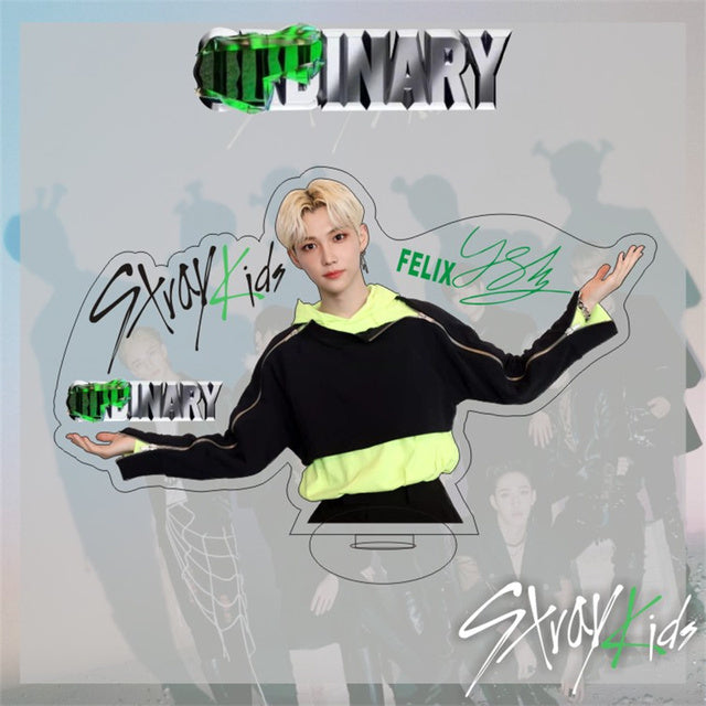 KPOP Stray Kids ODDINARY Standing Sign Album StrayKids Acrylic Stand Model Plate Desk Decor