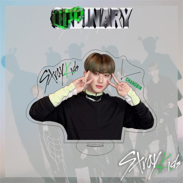 KPOP Stray Kids ODDINARY Standing Sign Album StrayKids Acrylic Stand Model Plate Desk Decor
