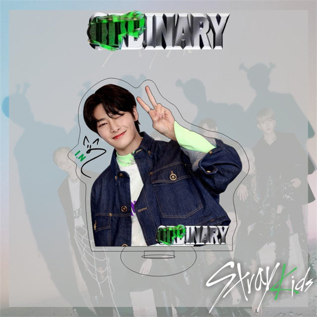 KPOP Stray Kids ODDINARY Standing Sign Album StrayKids Acrylic Stand Model Plate Desk Decor