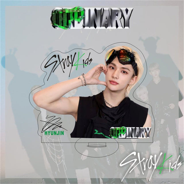 KPOP Stray Kids ODDINARY Standing Sign Album StrayKids Acrylic Stand Model Plate Desk Decor