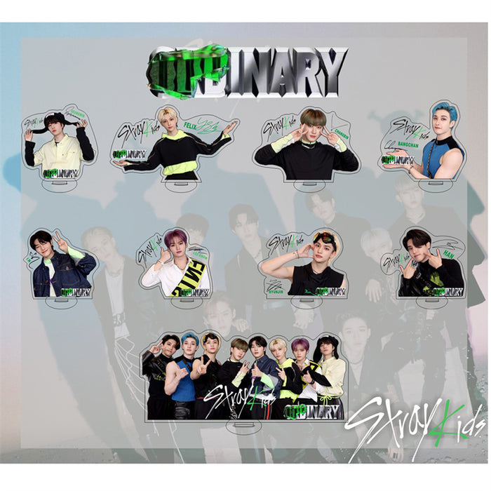 KPOP Stray Kids ODDINARY Standing Sign Album StrayKids Acrylic Stand Model Plate Desk Decor