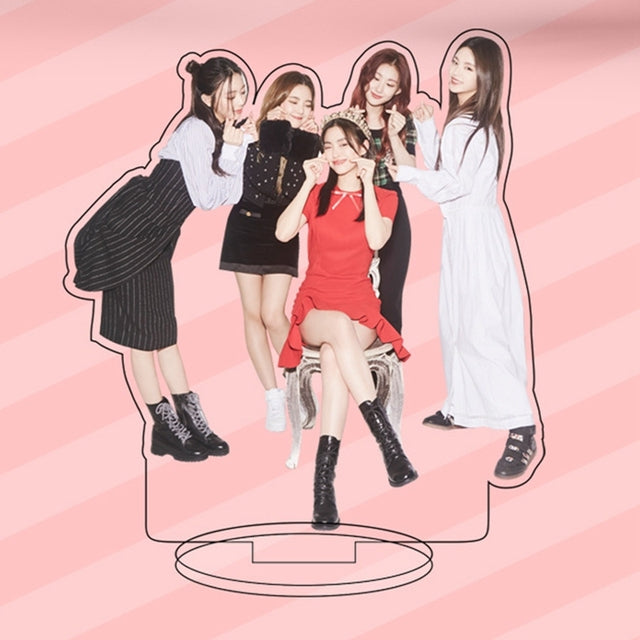 KPOP Stray Kids TWICE ITZY GOT7 Acrylic Stand For Fans Figure Model Toys Desktop Plate Base Standing Decoration