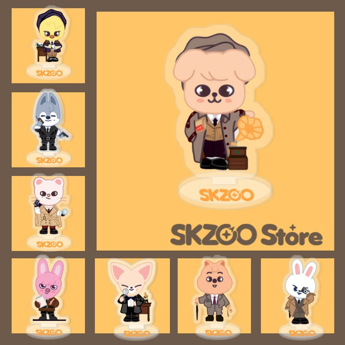 KPOP Stray Kids new cartoon same skzoo acrylic doll model desktop decoration ornaments toy accessories