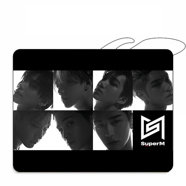 KPOP SuperM Jopping Game Desk Mousepad Mat Mini Album Super M KAI LUCAS TAEMIN TAEYONG BAEKHYUN TEN MARK  26*20CM