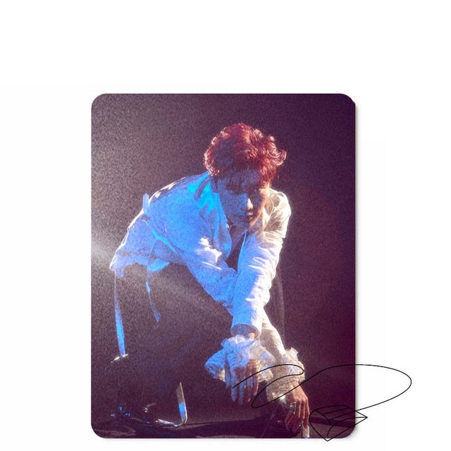 KPOP SuperM Jopping Game Desk Mousepad Mat Mini Album Super M KAI LUCAS TAEMIN TAEYONG BAEKHYUN TEN MARK  26*20CM